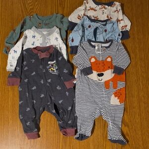 Mixed Newborn PJs